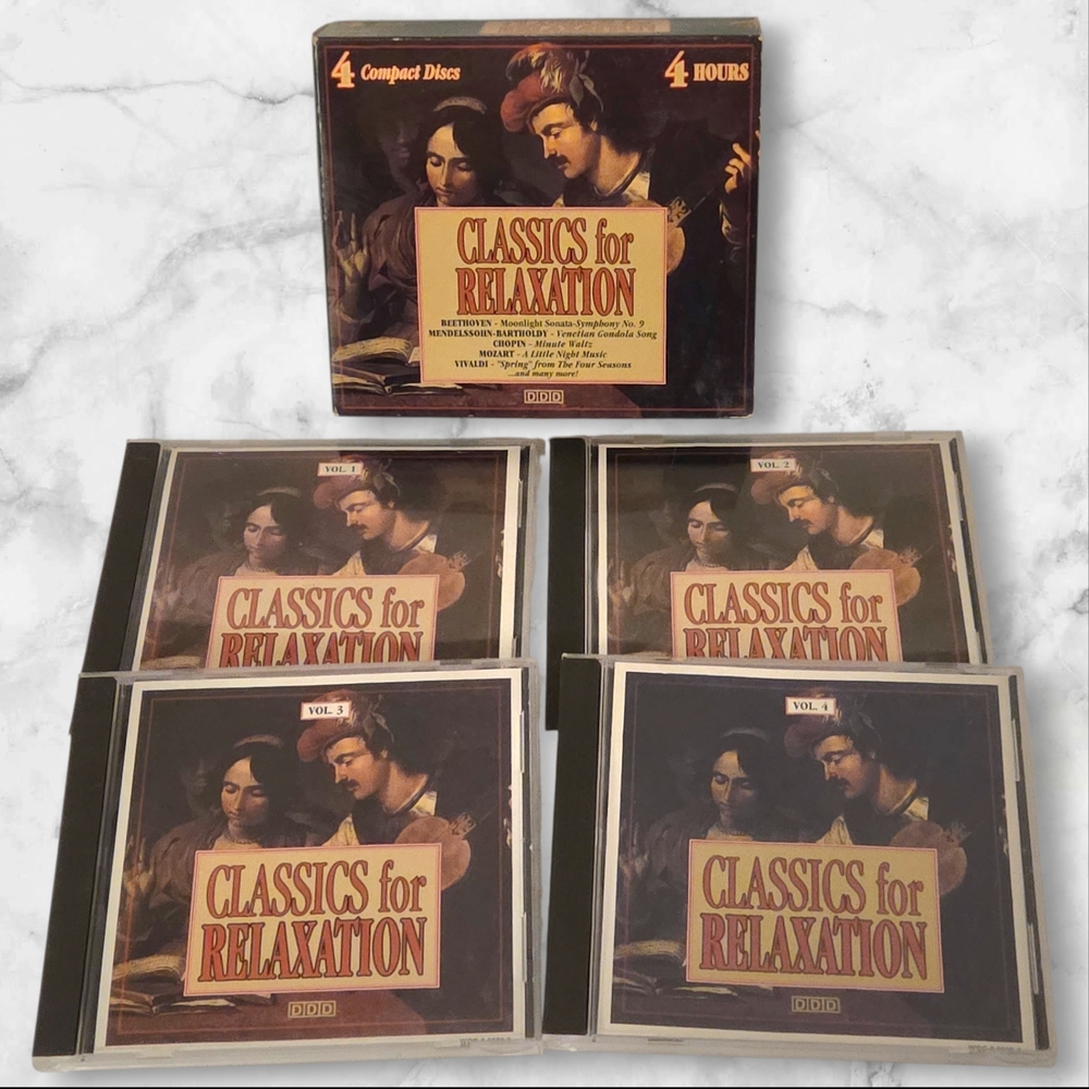 CDs - Classics for Relaxation 4 CD Classical Set